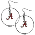 Alabama Crimson Tide 2 Inch Hoop Earrings
